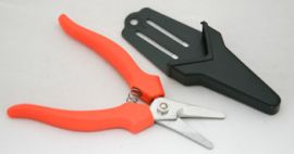 Bloemistenschaartje met kap 