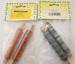Wikkeldraad, per 2 stuks 
